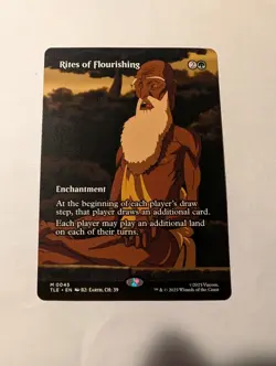 Rites of Flourishing Borderless MTG Avatar The Last Airbender: Eternal-Legal TLE - Image 1