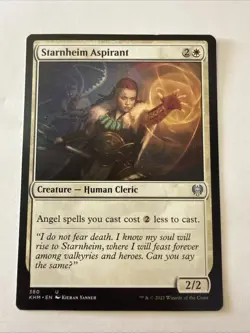MTG Magic the Gathering Starnheim Aspirant (380/551) Kaldheim LP - Image 1