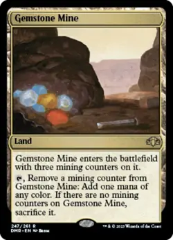 Gemstone Mine - Dominaria Remastered - DMR MTG - Image 1