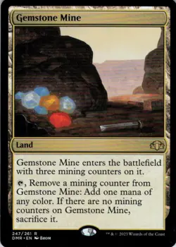 MTG Gemstone Mine (247) | NM | Dominaria Remastered {DMR} - Image 1
