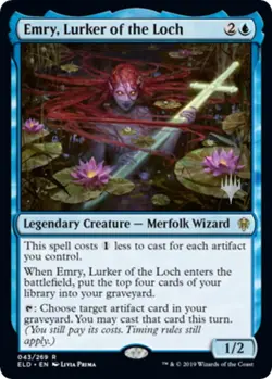 Emry, Lurker of the Loch - Promo Pack: Throne of Eldraine (PPELD NM Never Played - Image 1