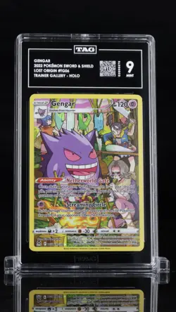 Gengar TG06/TG30 Pokemon Lost Origin Trainer Gallery Full Art Ultra Rare - TAG 9 - Image 1