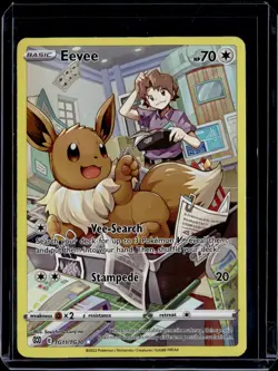 Eevee TG11/TG30 Swsh09: Brilliant Stars Trainer Gallery 2022 (NM) / Pokemon TCG - Image 1