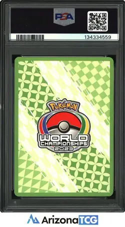Pokemon 2024 Lugia V 138 Colorless Lugia 2023 World Championships GEM MT PSA 10 - Image 2