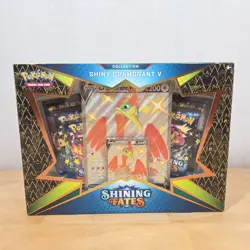Pokemon TCG Shining Fates Shiny Cramorant V Collection Box NEW Sealed - Image 1