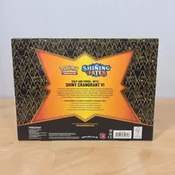 Pokemon TCG Shining Fates Shiny Cramorant V Collection Box NEW Sealed - Image 2