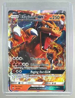 Charizard GX 2017 Pokemon Sun Moon Burning Shadows #20 - Image 1