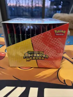 Pokemon TCG: Ascended Heroes Tech Sticker Collection Display Case Factory Sealed - Image 3