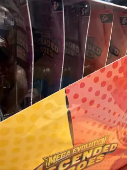 Pokemon TCG: Ascended Heroes Tech Sticker Collection Display Case Factory Sealed - Image 5