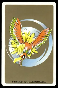 Scizor King of Clubs Ho-Oh Poker Deck Pokemon Japanese ~ HP Stained - Image 2