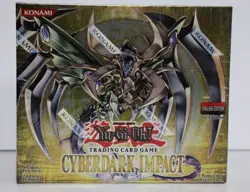 Yugioh! Cyberdark Impact 1st Edition Hobby Booster Box / Excellent Condition! - Image 1