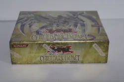 Yugioh! Cyberdark Impact 1st Edition Hobby Booster Box / Excellent Condition! - Image 3