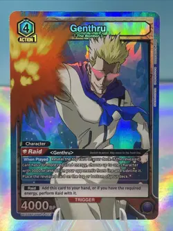 Union Arena Hunter x Hunter Genthru UE02BT/HTR-1-023 Super Rare English - Image 1