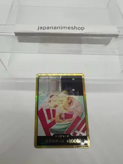 DON !! Card [Gold Frame] (Sanji) ONE PIECE Card The Best Vol.2 - Japanese - Image 3