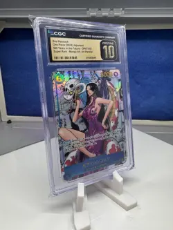 One Piece Boa Hancock Manga Op07-051 Alternative Art Card JPN CGC Pristine 10 - Image 2