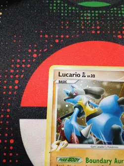 Lucario GL 8/111 Rising Rivals Holo Pokemon TCG Card -L3 - Image 4