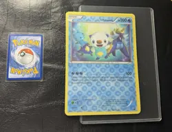 2011 ___'s OSHAWOTT Pokemon Promo Black Star Jumbo CARD lenticular - Image 1