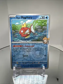 Misty’s Magikarp 048/182 Destined Rivals Pokemon Card Reverse Holo SV10 NM - Image 2