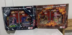 One Piece Illustration Box Vol 5 And 6 Card Game Box Sets Sealed - Image 1