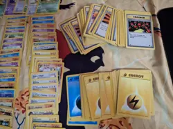 Large Mixed WOTC Vintage Pokemon Card Lot Of 200+ Mostly Damaged - Image 5