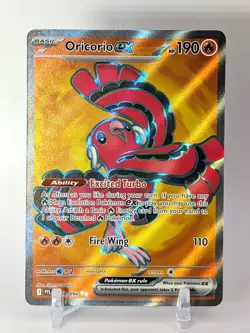 Oricorio ex 110/094 Me02: Phantasmal Flames Ultra Rare Pokemon card NM - Image 1