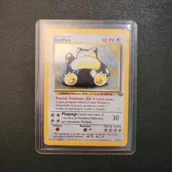 Ronflex / Snorlax French Pokemon Card Holo Jungle 11/64 Wizards RARE 1st Edition - Image 1