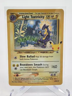 Light Toxtricity - SWSH137 Sword & Shield Black Star Promo Card - NM - POKEMON - Image 1