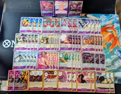One Piece Card Game - Purple Donquixote Doflamingo Deck Core (55 Cards) OP14 - Image 1
