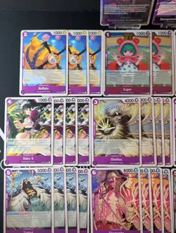 One Piece Card Game - Purple Donquixote Doflamingo Deck Core (55 Cards) OP14 - Image 3
