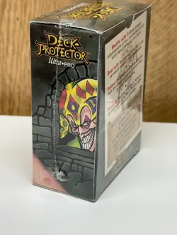 Deck Protector Ultra Pro 100 Clear Sleeves New Sealed Joker Box 1995 Vintage - Image 2