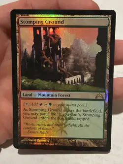 Stomping Ground Gatecrash Foil See Pics For Condition MTG Magic The Gathering - Image 1