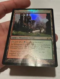 Stomping Ground Gatecrash Foil See Pics For Condition MTG Magic The Gathering - Image 3