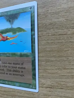 MTG: MAGIC THE GATHERING REVISED 3ED RARE BIRDS OF PARADISE UNPLAYED MINT / NM - Image 3