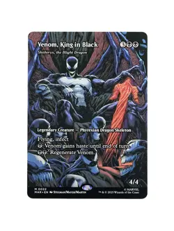 Skithiryx, the Blight Dragon Venom King Marvel's Spider-Man Magic The Gathering - Image 1