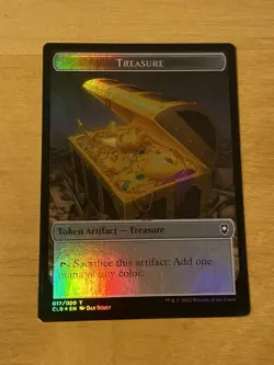 Rabbit Token FOIL MTG Commander Legends: Battle For Baldur’s Gate NM - Image 2