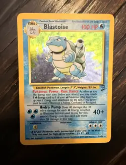Pokemon TCG - Blastoise - Base Set 2 - Stage2 Holo Rare - 2/130 Ungraded NM - Image 3