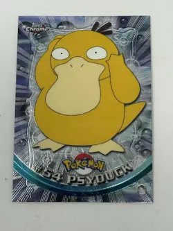 Pokemon 2000 Topps Chrome #54 Psyduck - Image 1