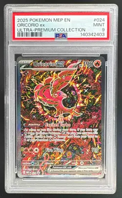 140342403 Oricorio ex 2025 Pokemon Black Star Promos #024 PSA 9 - Image 1