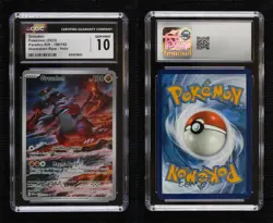 Groudon Illustration Rare Pokemon Scarlet & Violet Paradox Rift PAR CGC 10 - Image 3