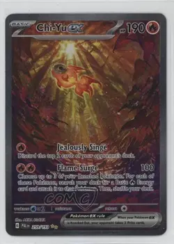 Chi-Yu ex Special Illustration Rare Pokemon Scarlet & Violet Paldea Evolved SV02 - Image 1