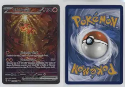 Chi-Yu ex Special Illustration Rare Pokemon Scarlet & Violet Paldea Evolved SV02 - Image 3