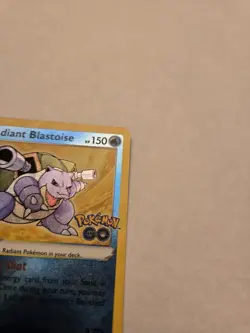 Radiant Blastoise 018/078 / Radiant Rare - Pokemon GO (PGO) - Holofoil - Image 5
