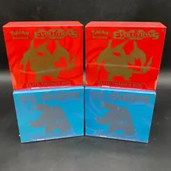 Lot of (4) Pokemon TCG XY Evolutions Elite Trainer Boxes SEALED - Image 1