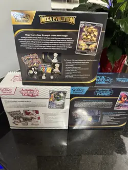 Pokemon TCG ETB Elite Trainer Boxes Mega Gardevoir White Flare Phantasmal Flames - Image 3
