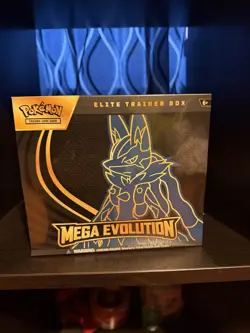 Pokemon TCG Mega Evolution Elite Trainer Box - ETB (Lucario) New & Sealed - Image 1