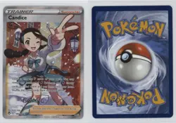Candice Ultra Rare Pokemon Sword & Shield Silver Tempest #189 - Image 3