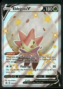 2021 Pokemon: Eldegoss V SWSH084 SWSH: Sword & Shield Promo Holo Rare - Image 1