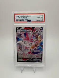 Sylveon VMAX TG15/TG30 - Pokemon Brilliant Stars - PSA 10 GEM MINT - Image 1