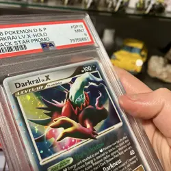 Pokemon Darkrai LV X DP19 PSA 9 MINT Diamond and Pearl Promo SWIRL - Image 2