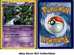 2013 Pokemon, B&W Plasma Storm Promos, #61/135 Gallade, Cosmos Holo Rare - Image 1